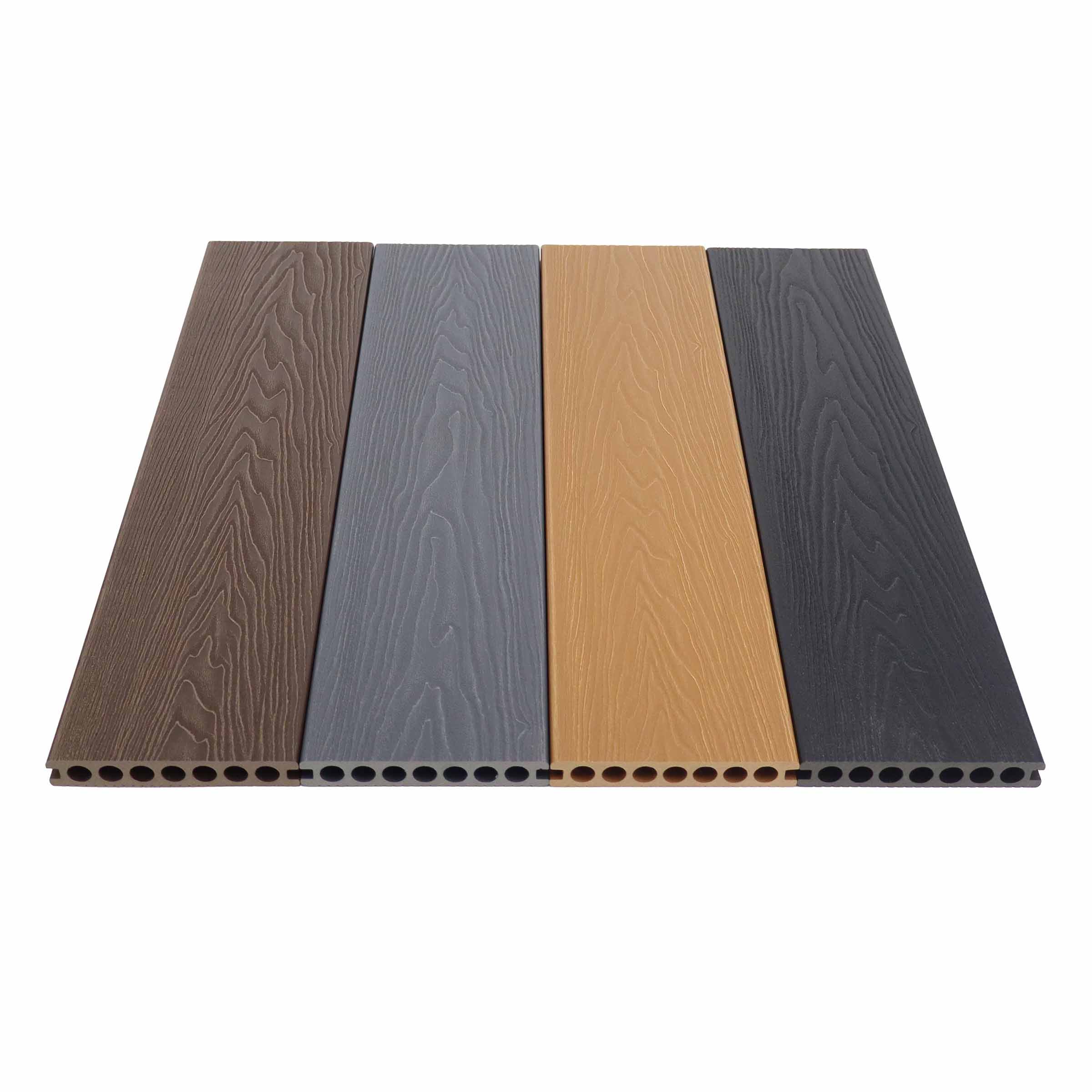 通体深压纹WPC复合地板 | 为豪华别墅和度假村打造统一美观的视觉效果 - SAYRUO