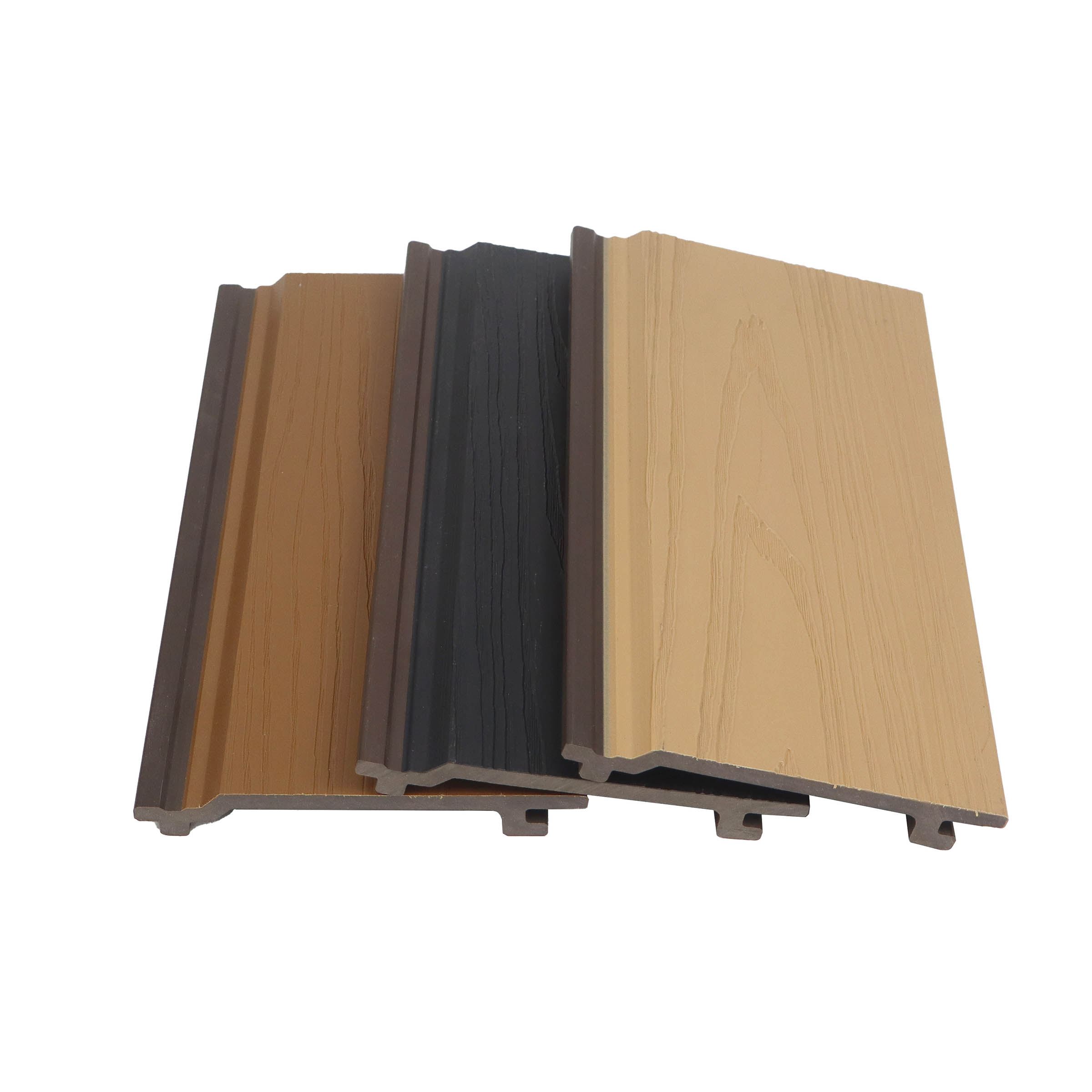 户外环保再生3D压纹木纹共挤WPC墙板 - SAYRUO