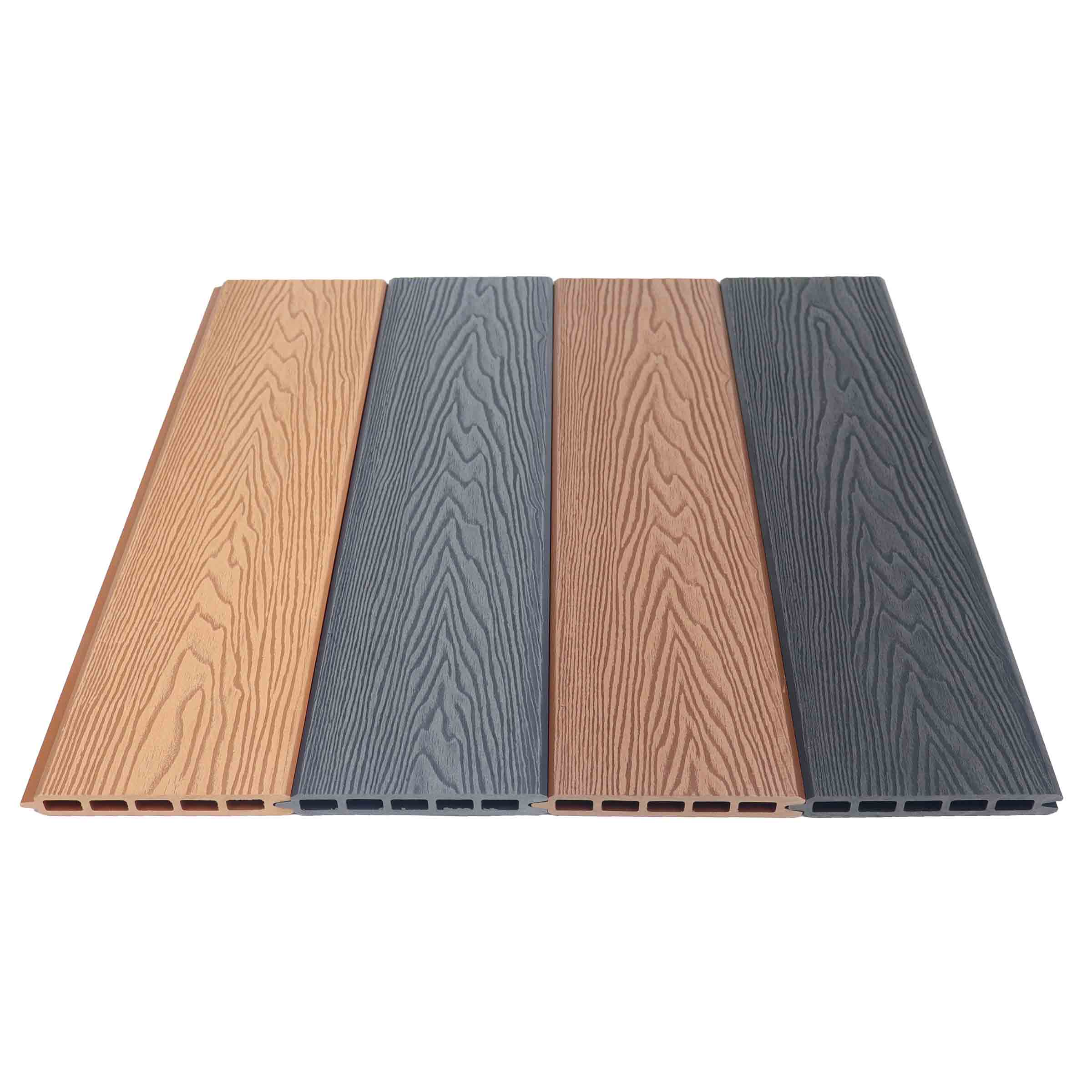 轻质逼真纹理深压纹木纹空心WPC户外围栏 - SAYRUO